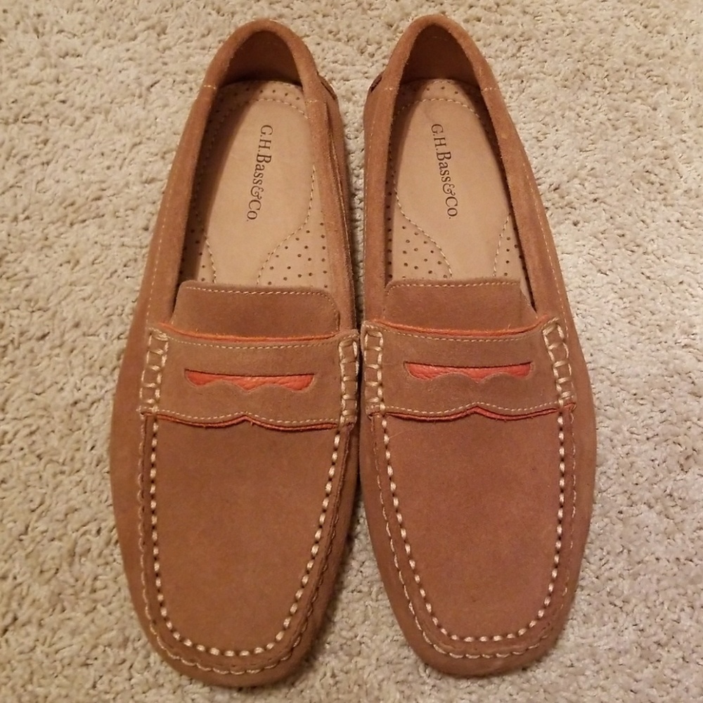 New suede loafers